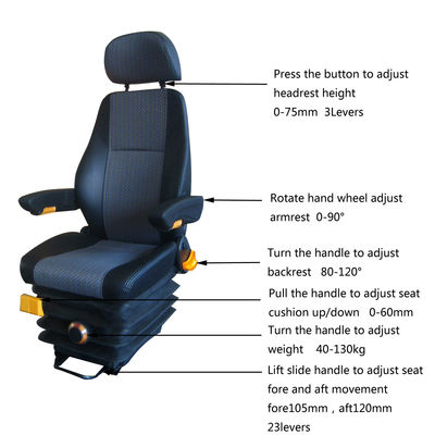 comprar Sillones para camiones con suspensión mecánica online manufacture