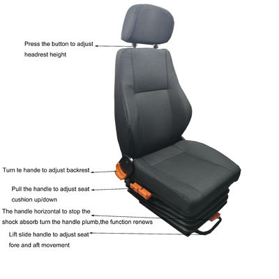 comprar Asiento de suspensión de camión de cuero para camiones de carga online manufacture