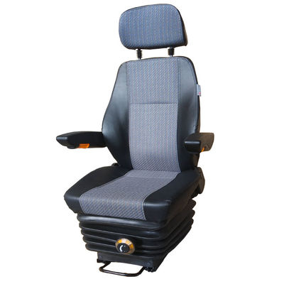 comprar Suspensión mecánica Asiento de camión de ingeniería Asiento de conductor de autobús con reposabrazos online manufacture