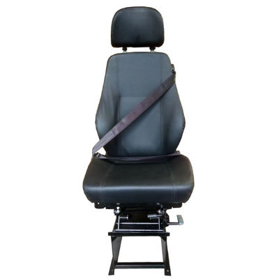 comprar Asiento de locomotora de ferrocarril Asiento de operador de cuero para máquinas de construcción online manufacture