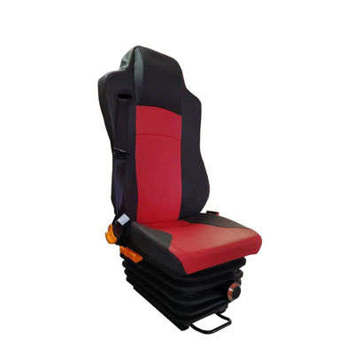 comprar Sillones de camión con suspensión mecánica de color rojo negro Sillones de camión con suspensión mecánica de color rojo online manufacture