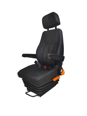 comprar Asiento de operador estático personalizado Asientos de equipo de construcción negros online manufacture