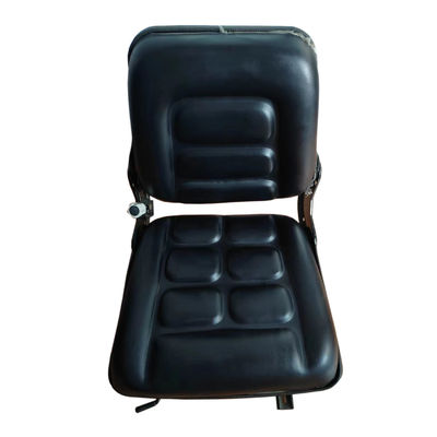 comprar Asiento de montacargas negro con cinturón de seguridad Asiento de tractor universal de PU Farm online manufacture