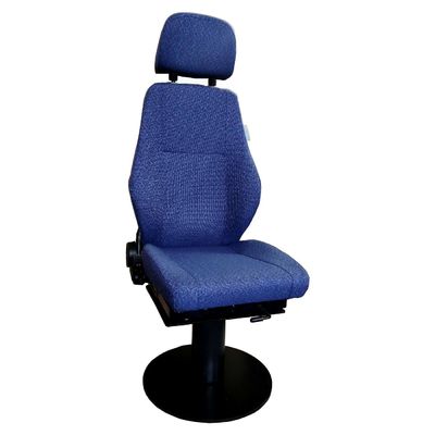 comprar Asiento de suspensión mecánica de crucero asiento superior de grúa asientos de cuero azul online manufacture