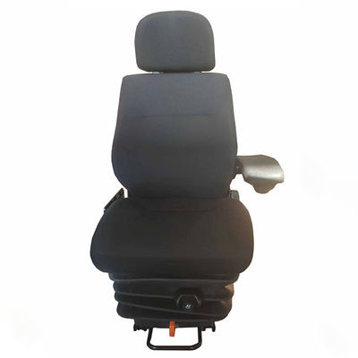Asiento con suspensión por aire para equipos de campo de petróleo Scooptram Asiento con apoyacabezas Apoyabrazos