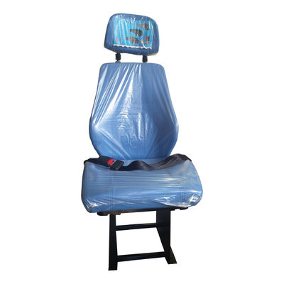 Equipo médico asiento estático asiento de conductor de ambulancia azul personalizado