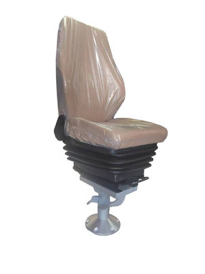 Asiento de piloto de marina de base de aluminio Asiento estático de yate pequeño Rotación de 360 grados
