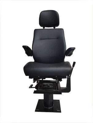 Asiento estático de tipo simple Asientos giratorios del conductor del tren con ajuste de altura