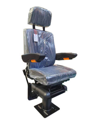 Asiento estático S802 Asiento giratorio del conductor de grúa con respaldo de altura ajustable