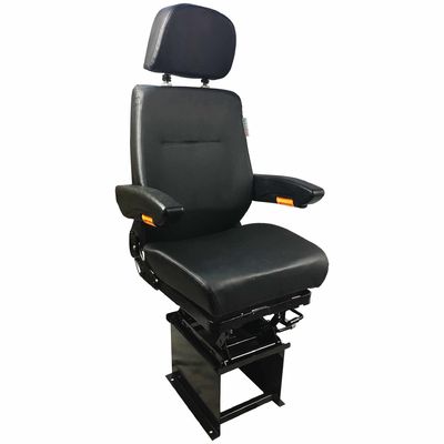 Silla de conductor de tren estático con reposabrazos y altura ajustable para la venta