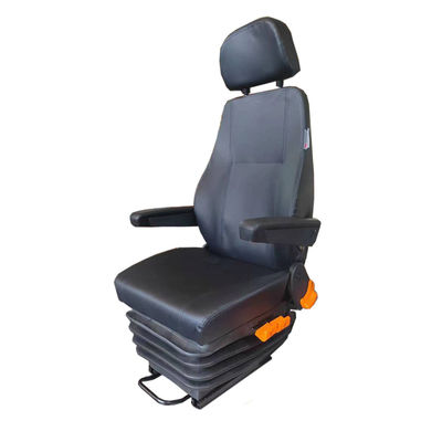 Asiento estático hecho a medida Asiento de vehículo comercial con apoyabrazos Apoyacabezas ajustable