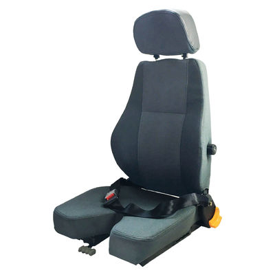 Asiento de grúa de tipo simple con soporte lumbar mecánico