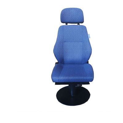 Asiento de tipo simple T803 Material de tela giratorio de tela con ajuste de altura Asiento ferroviario