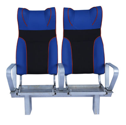 Sofá de aleación de aluminio asientos de pasajeros asiento de pasajeros de avión azul
