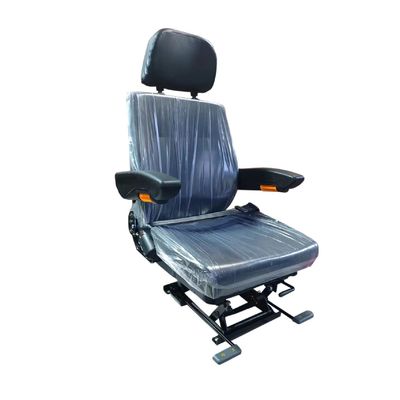 Equipo de muelle Asiento de construcción Asientos de operador personalizados Tejido de cuero