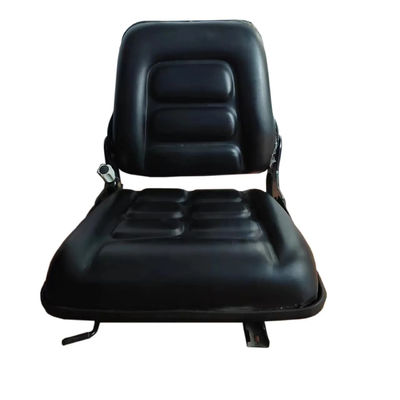 Silla de excavadora agrícola con respaldo ajustable Silla de tractor de jardín