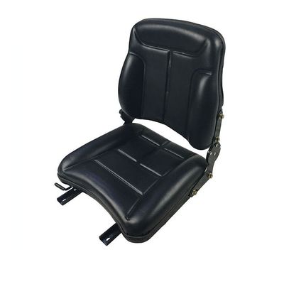Silla de recambio para tractor de color negro Silla de recambio para cortador de césped de PVC