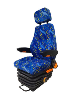 M801 Asientos con suspensión mecánica Asiento con suspensión de aire azul para camiones